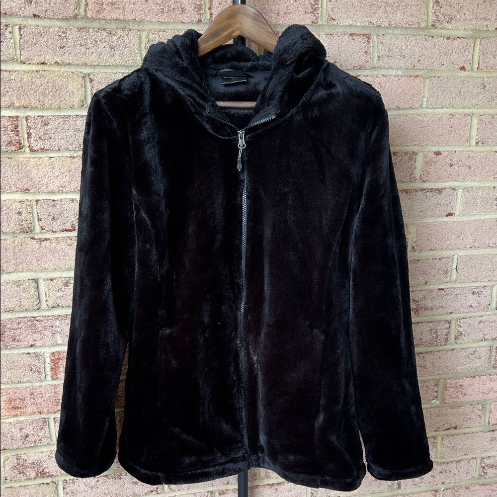 32 Degrees Black Fleece Jacket full zip